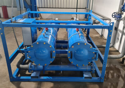 Instalirani samoispirajući filter u industriji čelika