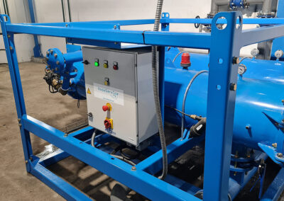 Instalirani samoispirajući filter u industriji čelika